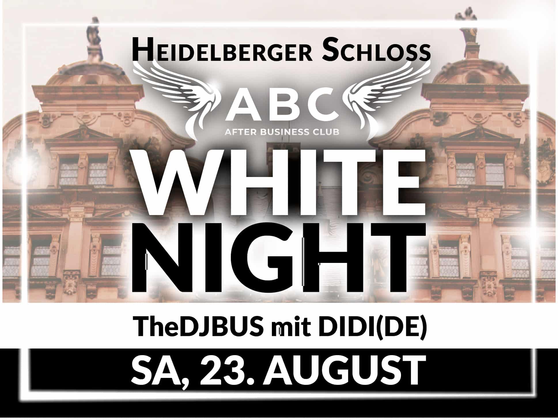 White Night - die Party auf dem Heidelberger Schloss | 23. August 2025