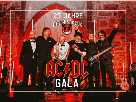 AC⚡︎DC Gala mit den DIRTY DEEDS | Samstag,15.März 2025