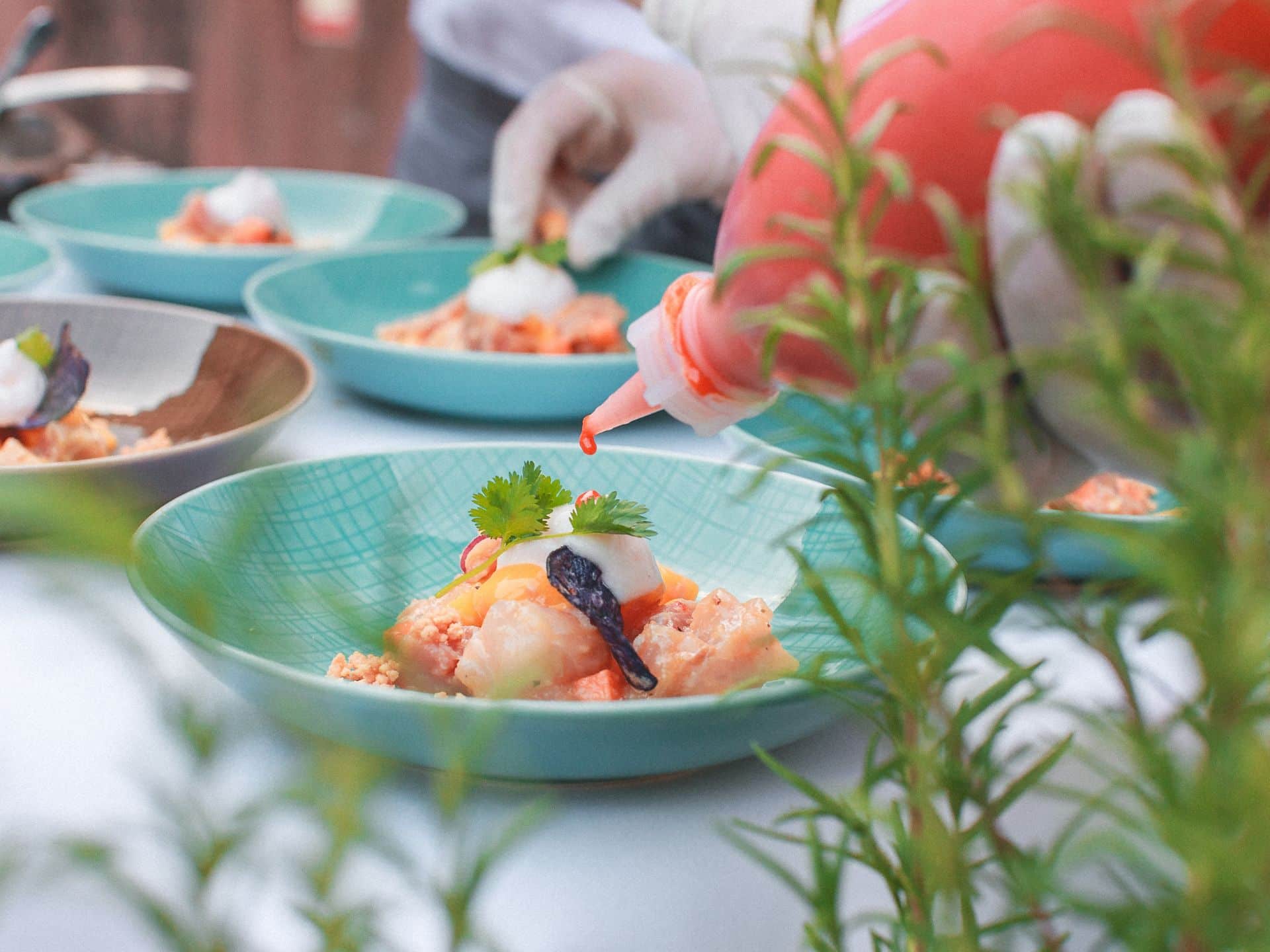 Open Air Concert auf dem Heidelberger Schloss Essen Food Court