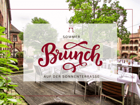 Sommerbrunch auf der Terrasse | 13.Juli & 03.August