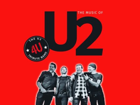 U2 Tribute Band 4U live im Königssaal Heidelberg – Dinner Show mit Musik & 4-Gang-Menü